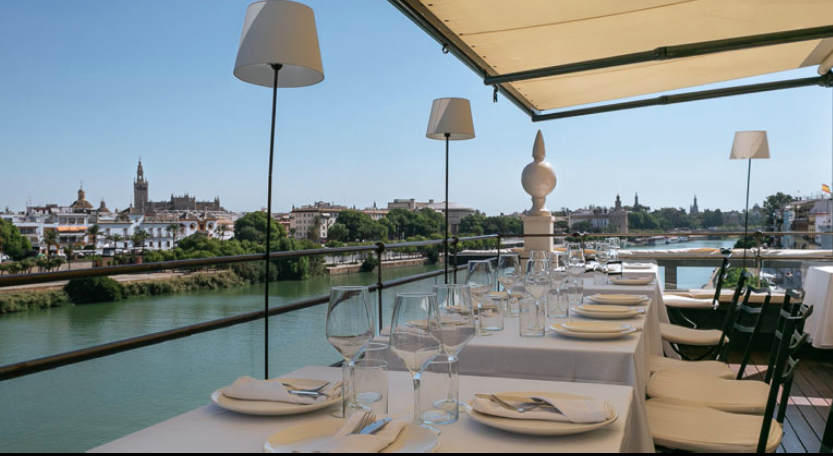 Restaurantes con terraza en Sevilla